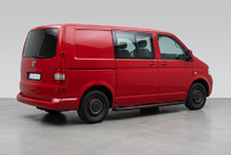 Volkswagen T5 Multivan 2003–2010 Estribos Laterales Maya Red (2 uds., Aluminio) Batalla Corta foto 1