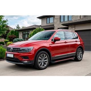 Estribos Laterales Maya Red (2 uds., Aluminio) Volkswagen Tiguan 2016-2023 foto 1