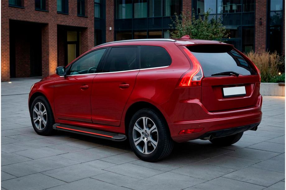 Volvo XC60 2009-2017 Estribos Laterales Maya Red (2 uds., Aluminio) Foto 1