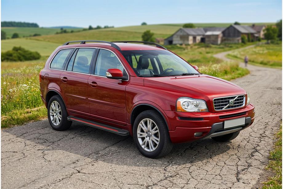 Volvo XC90 2002-2014 Estribos Laterales Maya Red (2 uds., Aluminio) Image