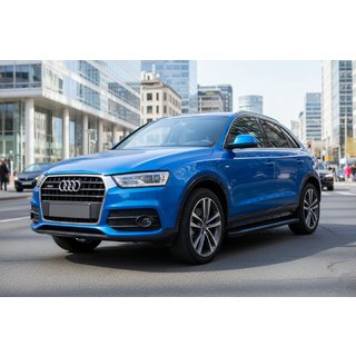 Estribos Laterales Maya Blue (2 uds., Aluminio) Audi Q3 2011-2019 foto 1