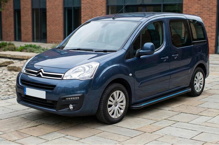 Citroen Berlingo 2008-2018 Estribos Laterales Maya Blue (2 uds., Aluminio) Image