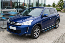 Citroen C-4 Aircross 2012-2017 Estribos Laterales Maya Blue (2 uds., Aluminio) foto 1