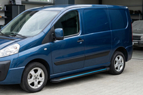 Citroen Jumpy 2007–2017 Estribos Laterales Maya Blue (2 uds., Aluminio) foto 1