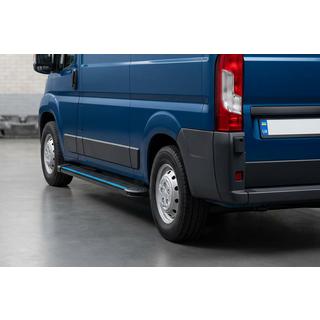 Estribos Laterales Maya Blue (2 uds., Aluminio) Citroen Jumper 2007-2025 foto 1