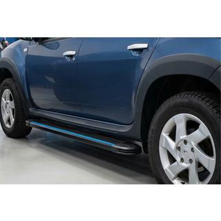 Estribos Laterales Maya Blue (2 uds., Aluminio) Dacia Duster 2008-2018 foto 1