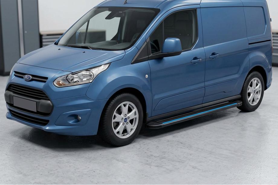 Ford Connect 2014-2021 Estribos Laterales Maya Blue (2 uds., Aluminio) Image