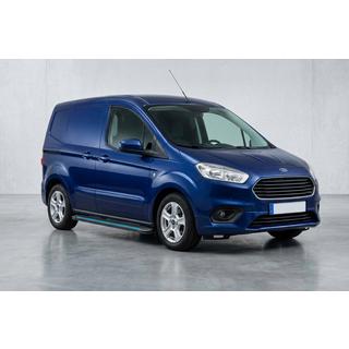 Estribos Laterales Maya Blue (2 uds., Aluminio) Ford Courier 2014-2023 foto 1