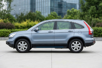 Honda CRV 2007-2011 Estribos Laterales Maya Blue (2 uds., Aluminio) foto 1