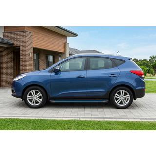 Estribos Laterales Maya Blue (2 uds., Aluminio) Hyundai IX-35 2010-2015 foto 1