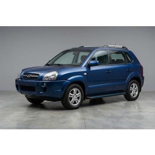 Estribos Laterales Maya Blue (2 uds., Aluminio) Hyundai Tucson JM 2004- foto 1