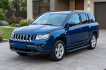 Jeep Compass 2006-2016 Estribos Laterales Maya Blue (2 uds., Aluminio) foto 1