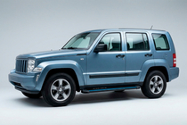 Jeep Cherokee/Liberty 2007-2013 Estribos Laterales Maya Blue (2 uds., Aluminio) foto 1