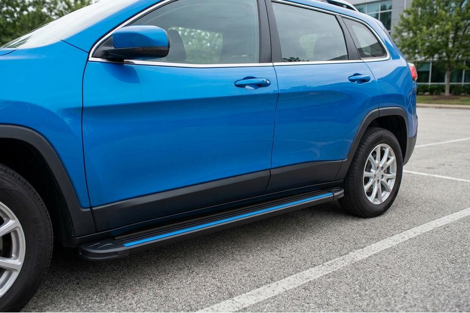 Jeep Cherokee KL 2013- Estribos Laterales Maya Blue (2 uds., Aluminio) Image