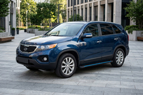 Kia Sorento II XM 2009-2014 Estribos Laterales Maya Blue (2 uds., Aluminio) 2013-2016 foto 1