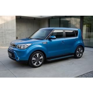 Estribos Laterales Maya Blue (2 uds., Aluminio) Kia Soul II 2013-2018 foto 1