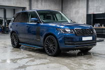 Range Rover IV L405 2013-2021 Estribos Laterales Maya Blue (2 uds., Aluminio) foto 1