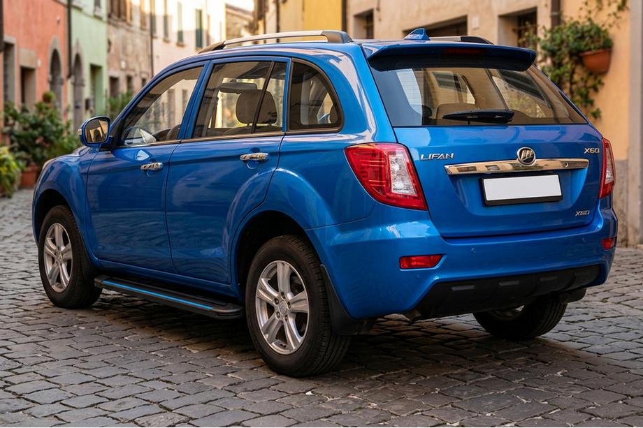 Lifan X60 2011- Estribos Laterales Maya Blue (2 uds., Aluminio) Image