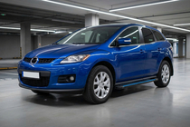Mazda CX-7 2006-2012 Estribos Laterales Maya Blue (2 uds., Aluminio) foto 1