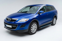 Mazda CX-9 2007-2016 Estribos Laterales Maya Blue (2 uds., Aluminio) foto 1