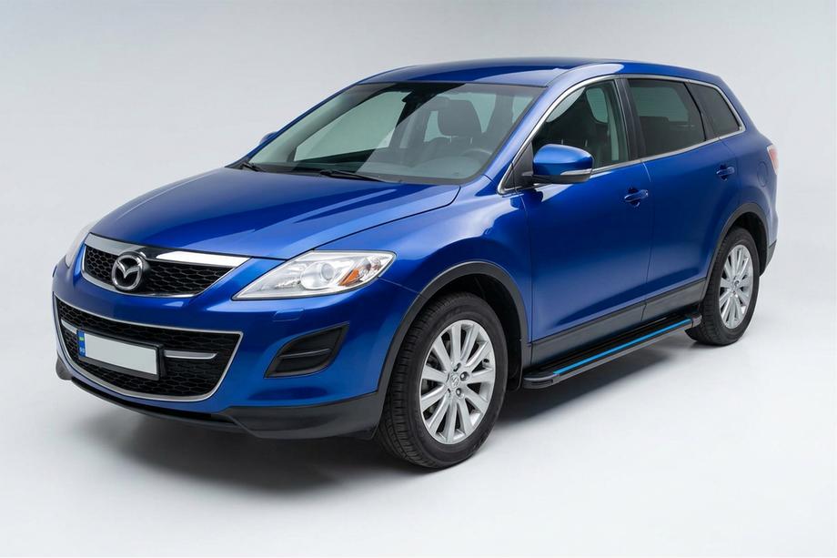Mazda CX-9 2007-2016 Estribos Laterales Maya Blue (2 uds., Aluminio) Image