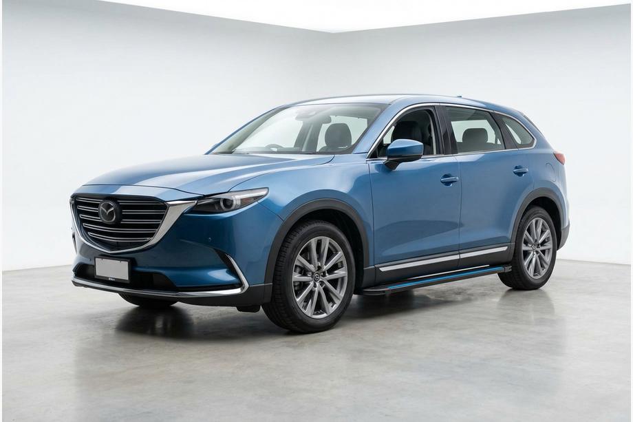 Mazda CX-9 2017- Estribos Laterales Maya Blue (2 uds., Aluminio) Image