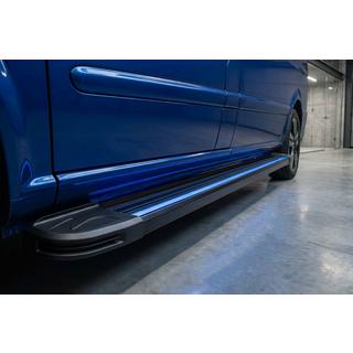 Estribos Laterales Maya Blue-Black (2 uds., Aluminio) foto 1
