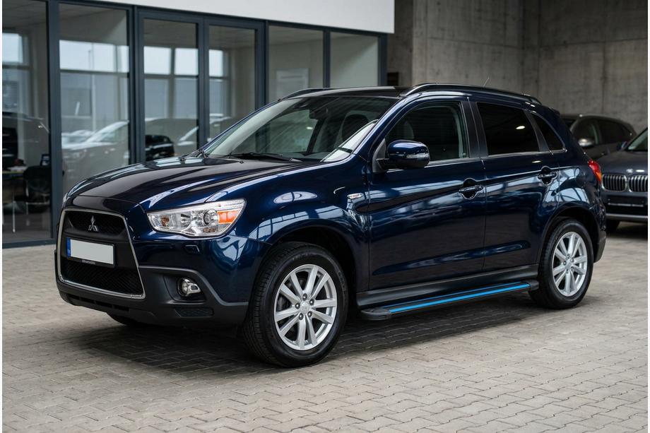 Mitsubishi ASX 2010-2023 Estribos Laterales Maya Blue (2 uds., Aluminio) Image