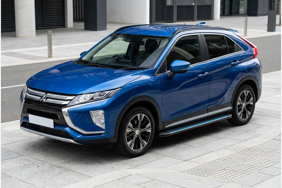 Mitsubishi Eclipse Cross 2017- Estribos Laterales Maya Blue (2 uds., Aluminio) Image