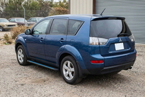 Mitsubishi Outlander 2006-2012 Estribos Laterales Maya Blue (2 uds., Aluminio) foto 1