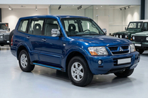 Mitsubishi Pajero Wagon III 1999-2006 Estribos Laterales Maya Blue (2 uds., Aluminio) foto 1