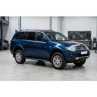 Estribos Laterales Maya Blue (2 uds., Aluminio) Mitsubishi Pajero Sport 2008-2015 foto 1
