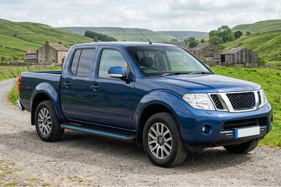 Nissan Navara 2006-2015 Estribos Laterales Maya Blue (2 uds., Aluminio) Image