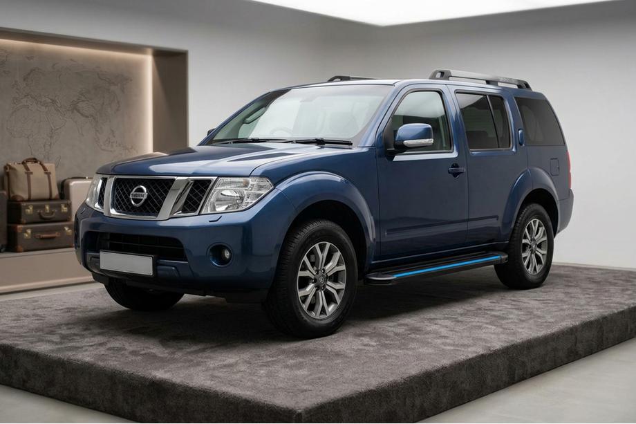 Nissan Pathfinder R51 2005-2014 Estribos Laterales Maya Blue (2 uds., Aluminio) Image