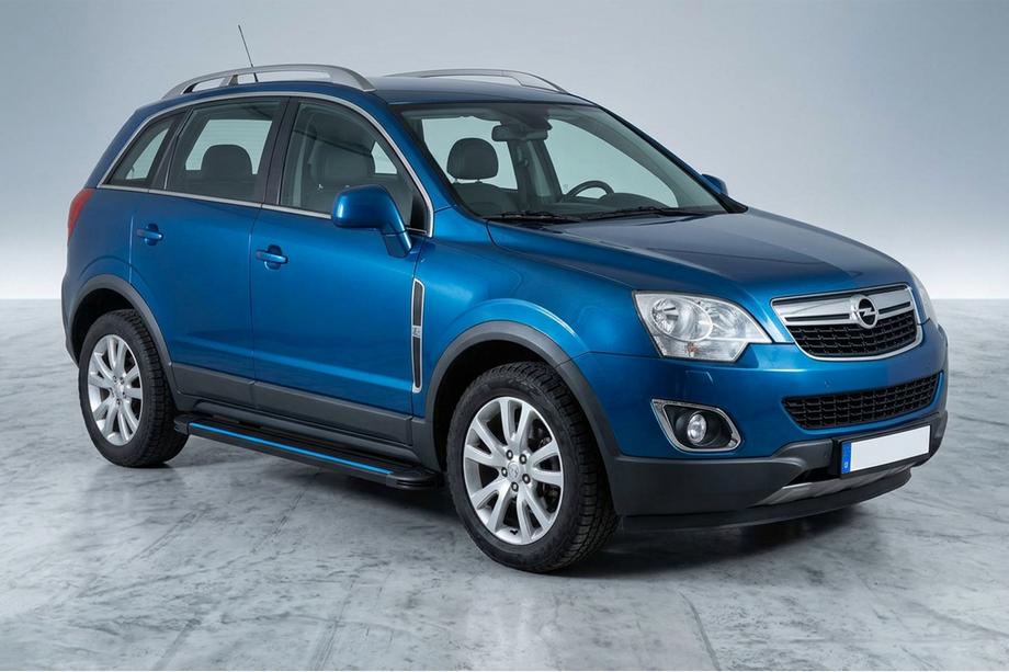 Opel Antara 2006-2017 Estribos Laterales Maya Blue (2 uds., Aluminio) Image
