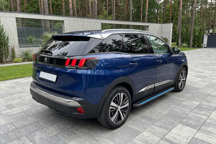 Peugeot 3008 2016-2023 Estribos Laterales Maya Blue (2 uds., Aluminio) Foto 1
