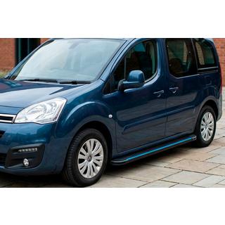 Estribos Laterales Maya Blue (2 uds., Aluminio) Peugeot Partner Tepee 2008-2018 foto 1
