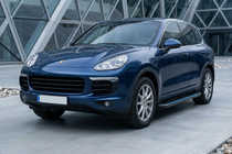 Porsche Cayenne 2010-2017 Estribos Laterales Maya Blue (2 uds., Aluminio) foto 1