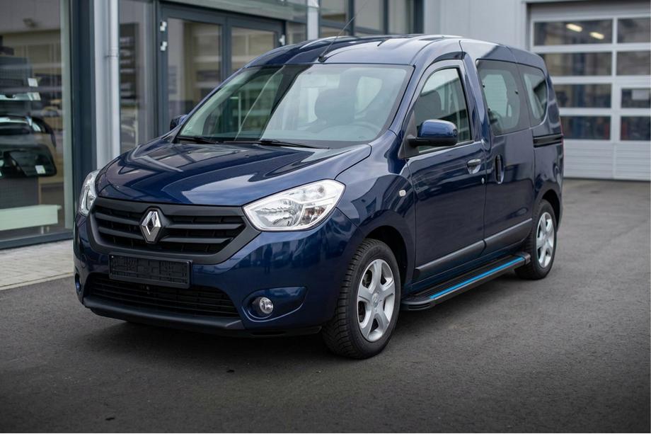Renault Dokker 2013-2022 Estribos Laterales Maya Blue (2 uds., Aluminio) Image