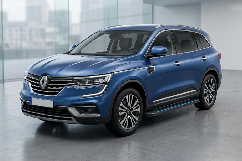Renault Koleos 2016-2024 Estribos Laterales Maya Blue (2 uds., Aluminio) Image