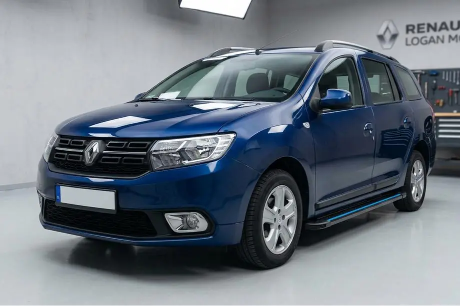 Renault Logan MCV 2013-2022 Estribos Laterales Maya Blue (2 uds., Aluminio) Image
