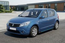 Renault Sandero 2007-2013 Estribos Laterales Maya Blue (2 uds., Aluminio) foto 1