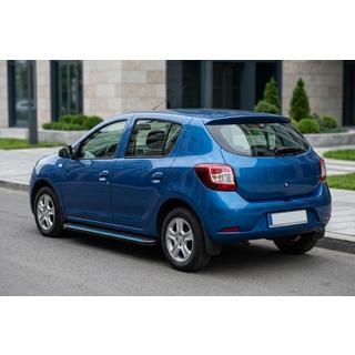 Estribos Laterales Maya Blue (2 uds., Aluminio) Renault Sandero 2013-2022 foto 1