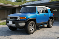 Toyota FJ Cruiser 2006-2022 Estribos Laterales Maya Blue (2 uds., Aluminio) foto 1