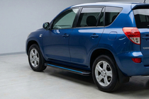 Toyota Rav 4 2006-2013 Estribos Laterales Maya Blue (2 uds., Aluminio) foto 1