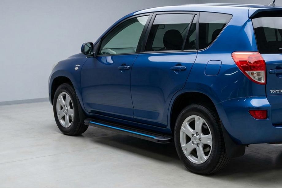 Toyota Rav 4 2006-2013 Estribos Laterales Maya Blue (2 uds., Aluminio) Image