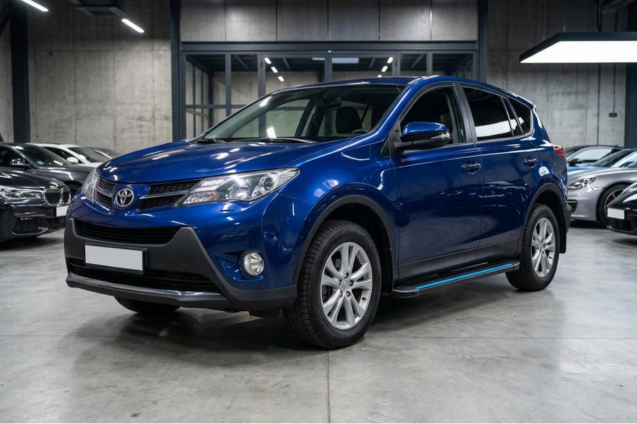 Toyota Rav 4 2013-2018 Estribos Laterales Maya Blue (2 uds., Aluminio) Image