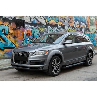Estribos Laterales New Vision Black (2 uds., Aluminio) Audi Q7 2005-2015 foto 1