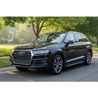 Estribos Laterales New Vision Black (2 uds., Aluminio) Audi Q7 2015–2026 foto 1