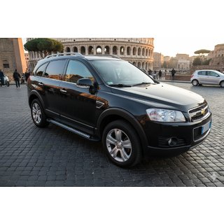 Estribos Laterales Vision New Black (2 uds., Aluminio) Chevrolet Captiva 2006-2019 foto 1